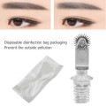 Newest Disposable Roller Microblading Needle Tattoo Eyebrows Fog Embroidery Pin For Permanent Makeup Micro Manual Pens